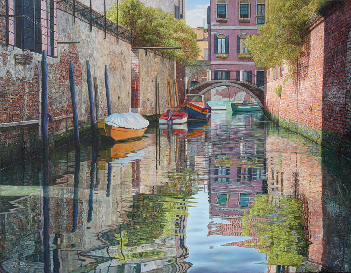 Venezia, dipinti di licio passon Dipinti su venezia
